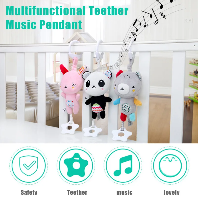 Горячая продажа многофункциональная кровать колокольчик мультфильм животных