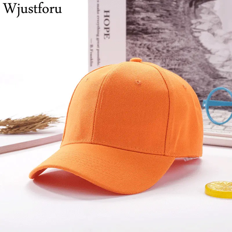 Классические повседневные Молодежные кепки Wjustforu хлопковая бейсболка в стиле