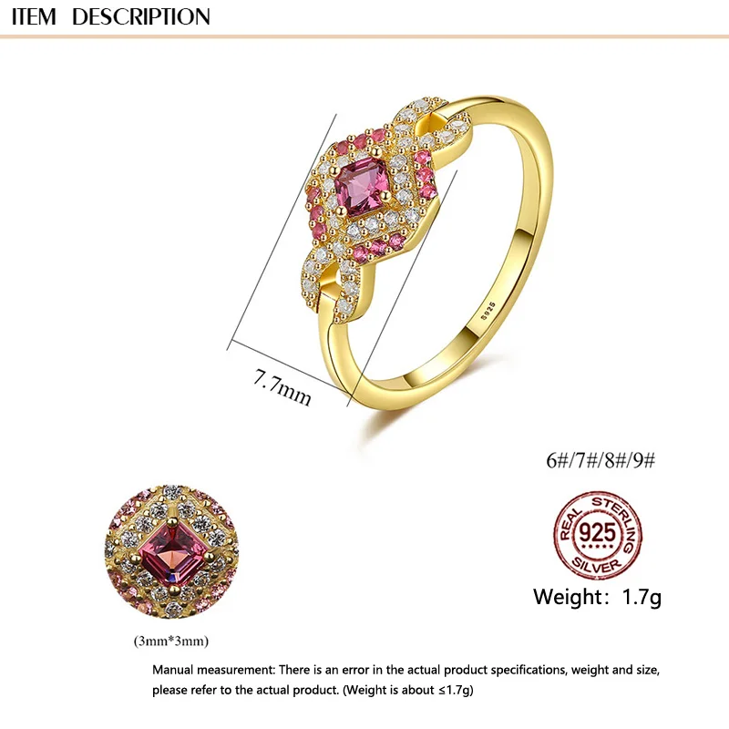 

Knobspin 100% 925 Sterling Silver 2021 New Fashion Pink Bow High Carbon Diamond Charm Love For Women Rings Fine Jewelry Gifts