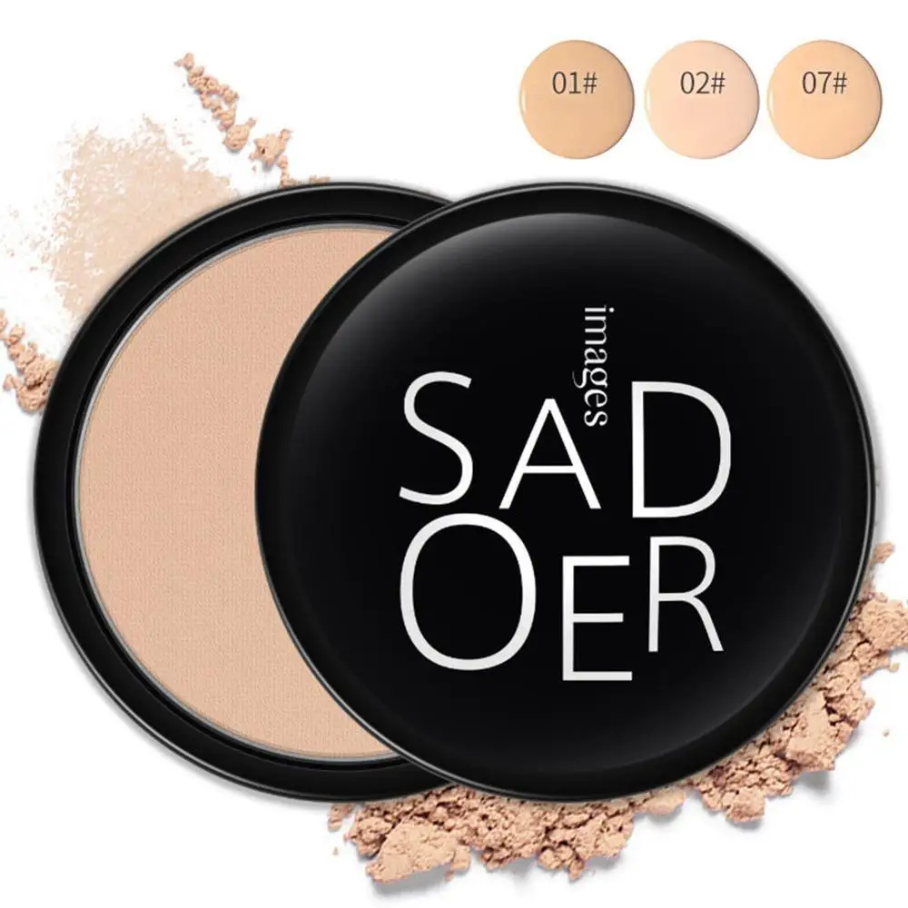 

VSoft Translucent Compact Pressed Powder Face Contour Palette Finishing Powder Setting Makeup Bare Mineralize Cosmetic 3 Colors