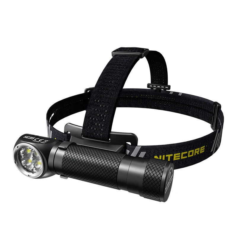 Светодиодный налобный фонарь Nitecore HC35 CREE XP-G3 S3 аккумуляторный с магнитной крышкой