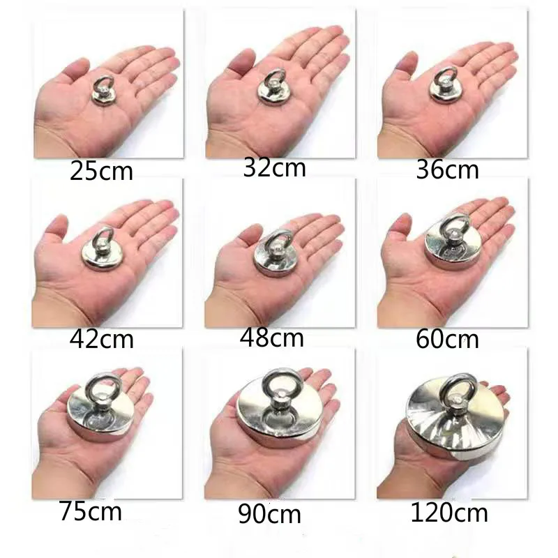 Новый Тяговый Неодимовый Магнит 30 кг 150 супер сильный магнит для рыбалки