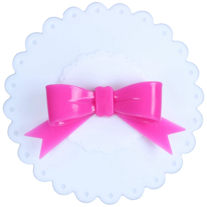 Милый Анти пыль мультфильм силиконовая стеклянная крышка для чашки кофе Кружка