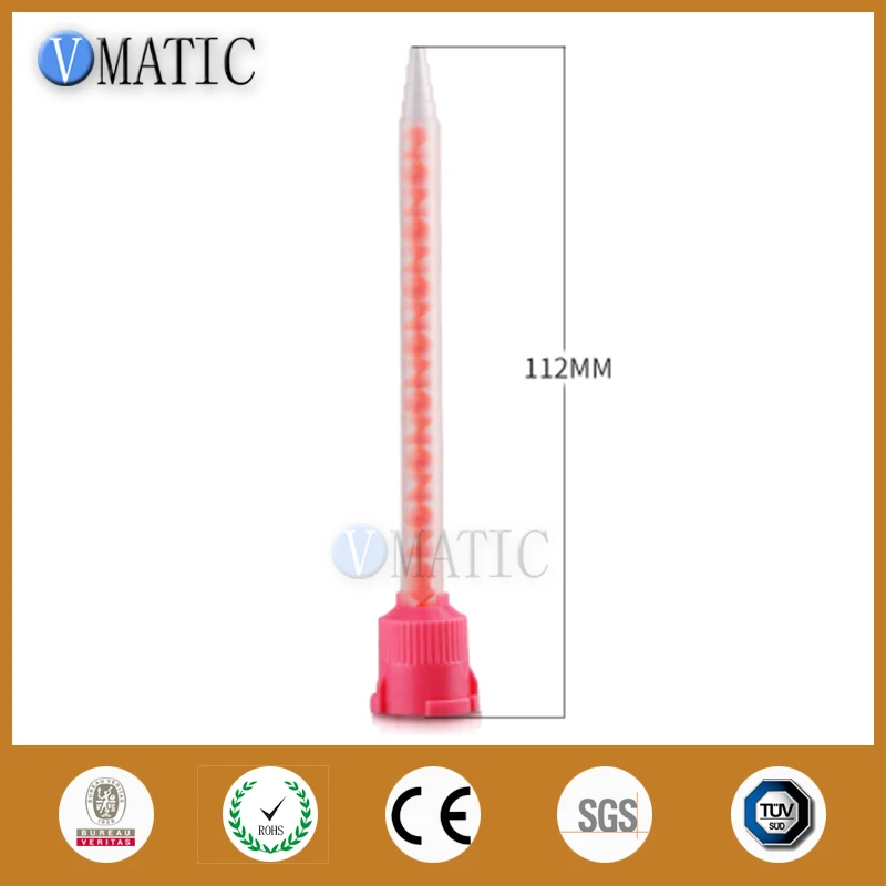 

High Quality 10 Pcs Resin Static Mixer Round MB5.4-16S(10:1) Mixing Nozzles For 10:1 Caulking Gun