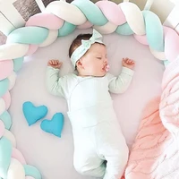 baby bed bumper kids room decoration braid for the bed sides crib protector for babies newborn bedding baby crib bumper
