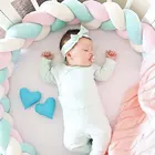 Бампер для детской кровати, декоративная тесьма для кровати, защита для кроватки для новорожденных, постельное белье для детской кроватки