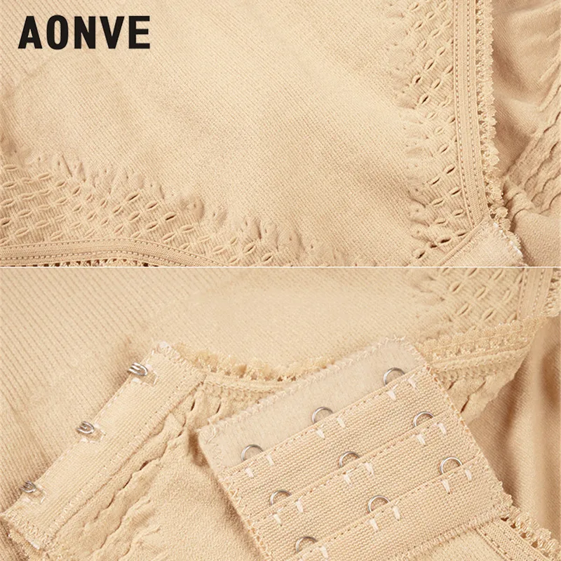 

Aonve Sexy Lingerie Body Shaper Butt Lifter Body Shaperwear Women Corset Sleeveless Short Bodysuit Postnatal Underwear 2020 New