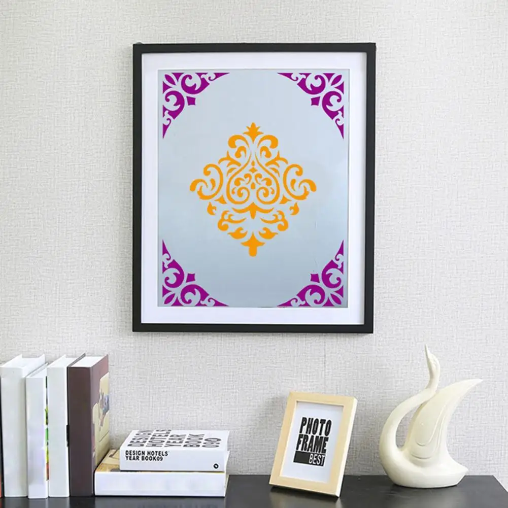 16 шт. трафареты для рисования мандалы шаблоны DIY Рок живописи художественные