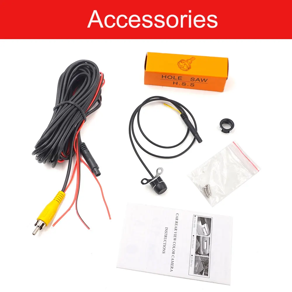 Carsanbo 12 мм Мини Размер Автомобильная камера двойного назначения висячий Тип IP67