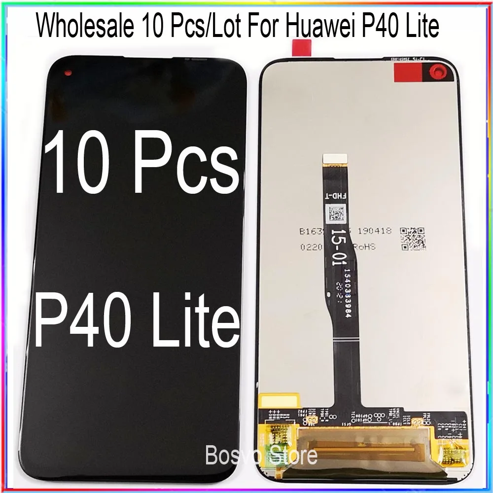 Оптовая продажа 10 шт./лот для Huawei P40 Lite ЖК-экран дисплей с сенсорным экраном в