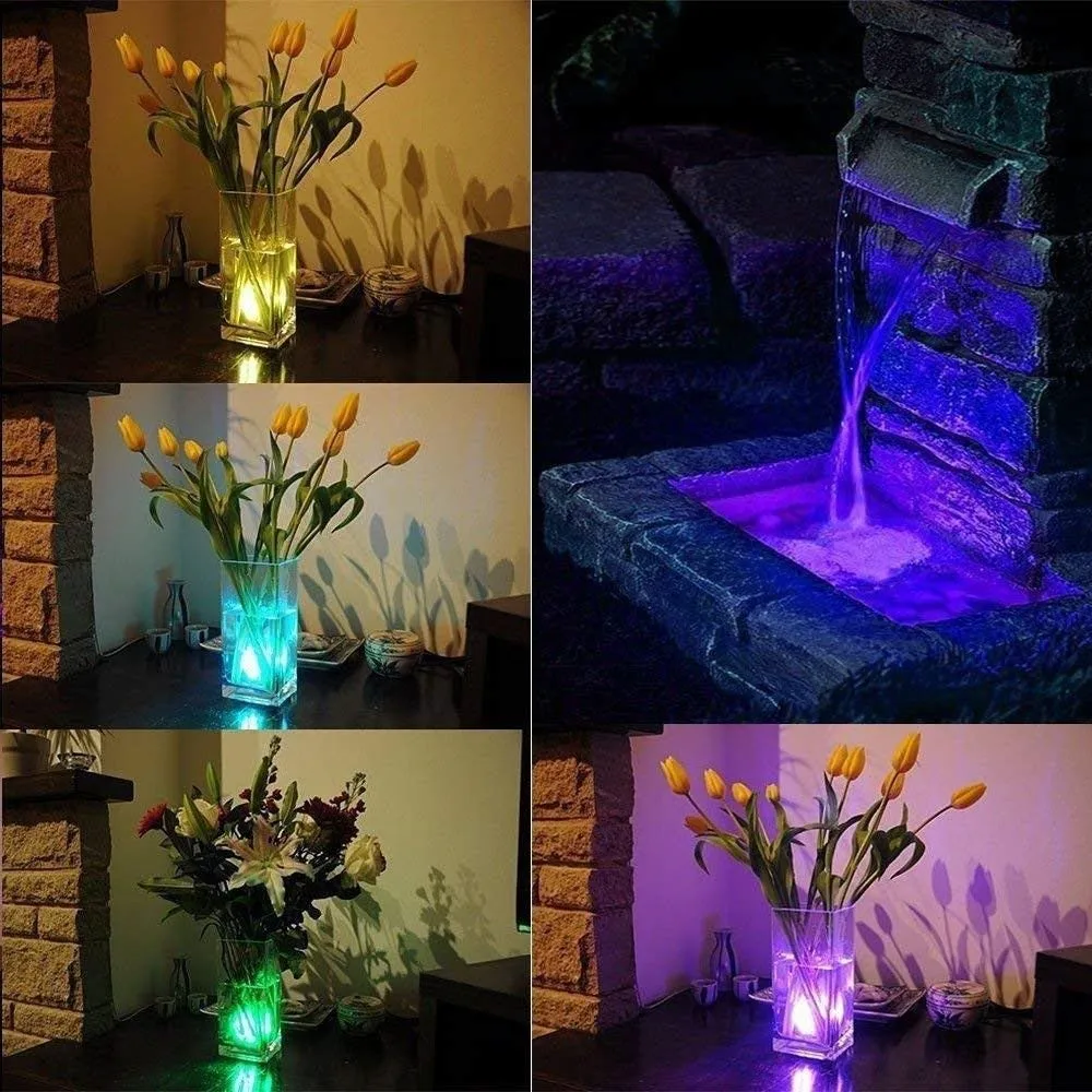 IP68 Водонепроницаемый погружной светодиодный светильник s цветная (RGB) подводная