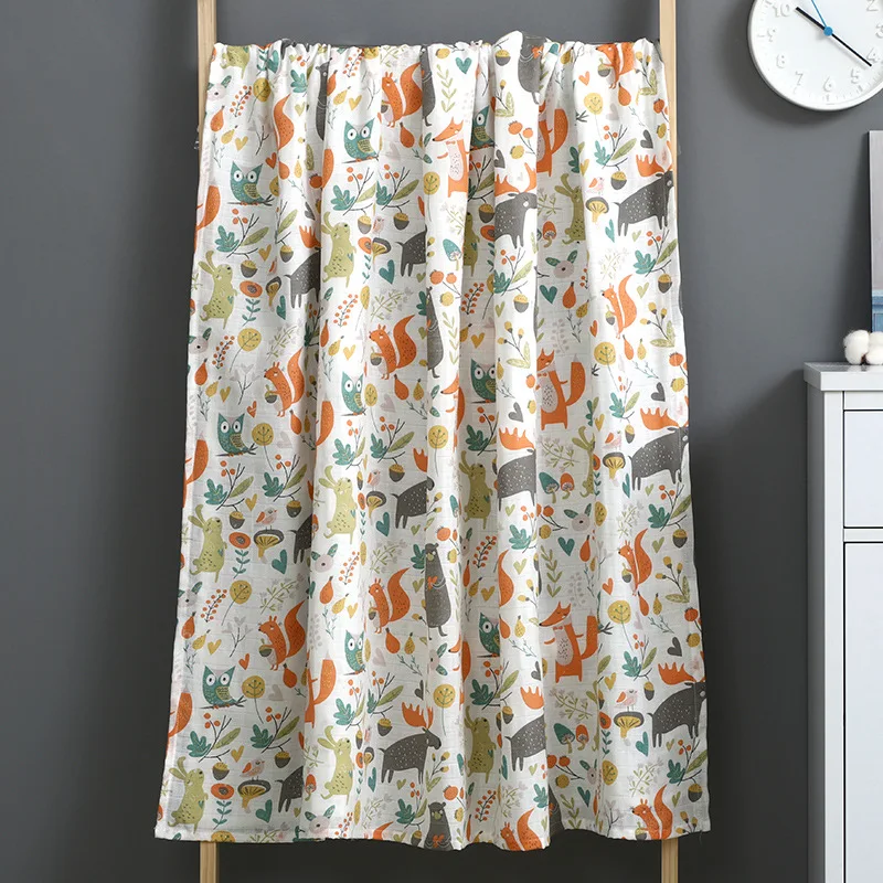 Детские пеленки из 100% хлопка мягкие одеяла для новорожденных ванны марля