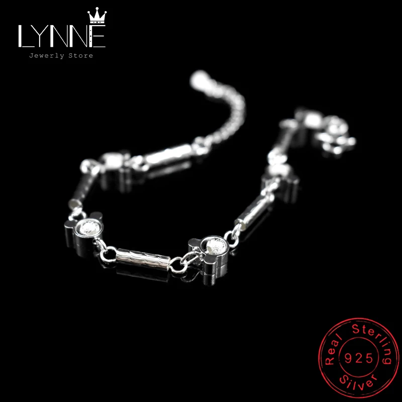 Женский браслет из серебра 925 пробы с круглыми цепочками Микки Мауса | Украшения и