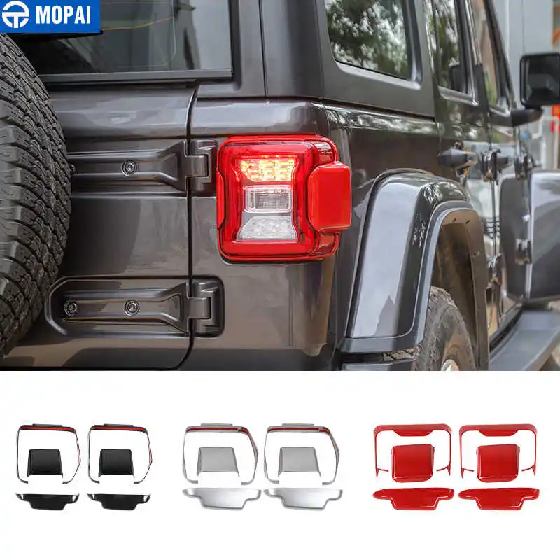 Автомобильные наклейки MOPAI для Jeep Wrangler JL 2018 + автомобильная задсветильник РА