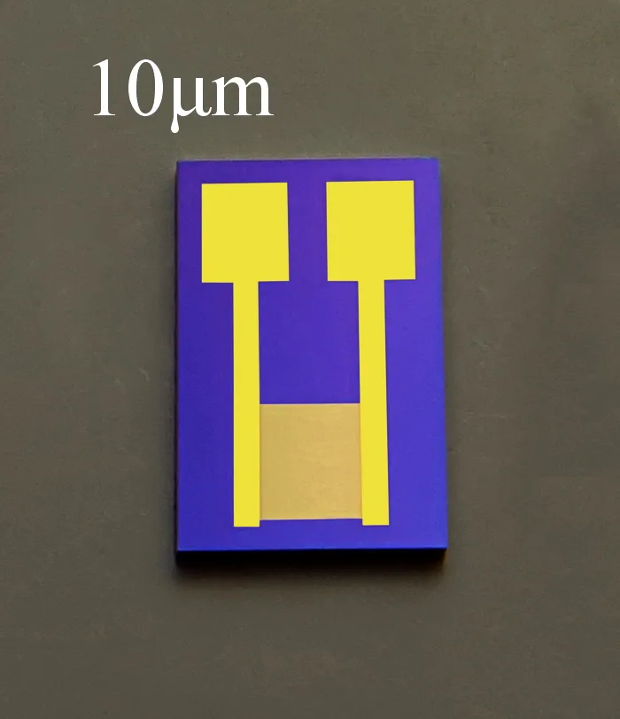 

10um Silicon-based Interdigital Electrode High-precision and High-stability MEMS Gas Biosensor Photoelectric Detection