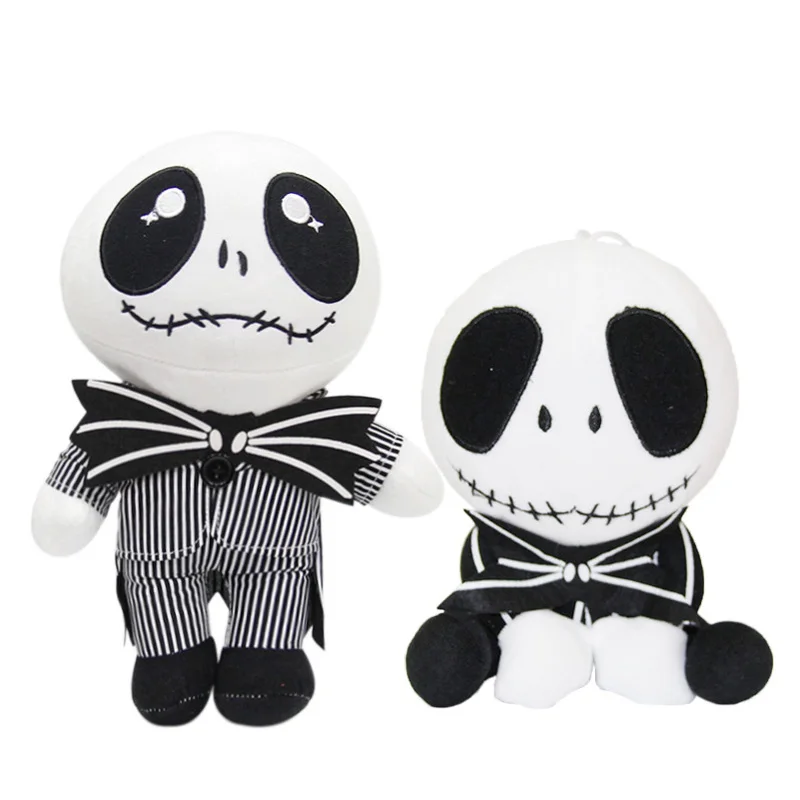 

20-25cm The Nightmare Before Christmas Jack Skellington Plush Toys Doll Skull Jake Plush Stuffed Dolls For Children Kids Gifts