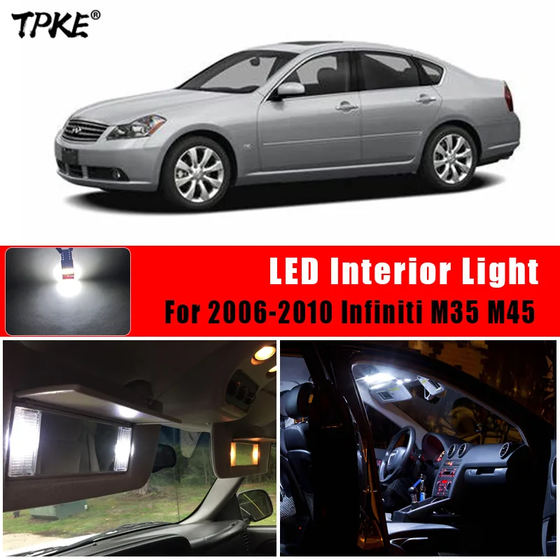 TPKE 12X белый светодиодный светильник накаливания Интерьер посылка комплект для 2006