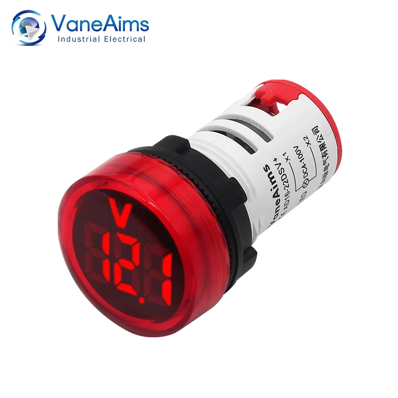 Цифровой дисплей напряжения переменного тока индикатор амперметра вольтметр с