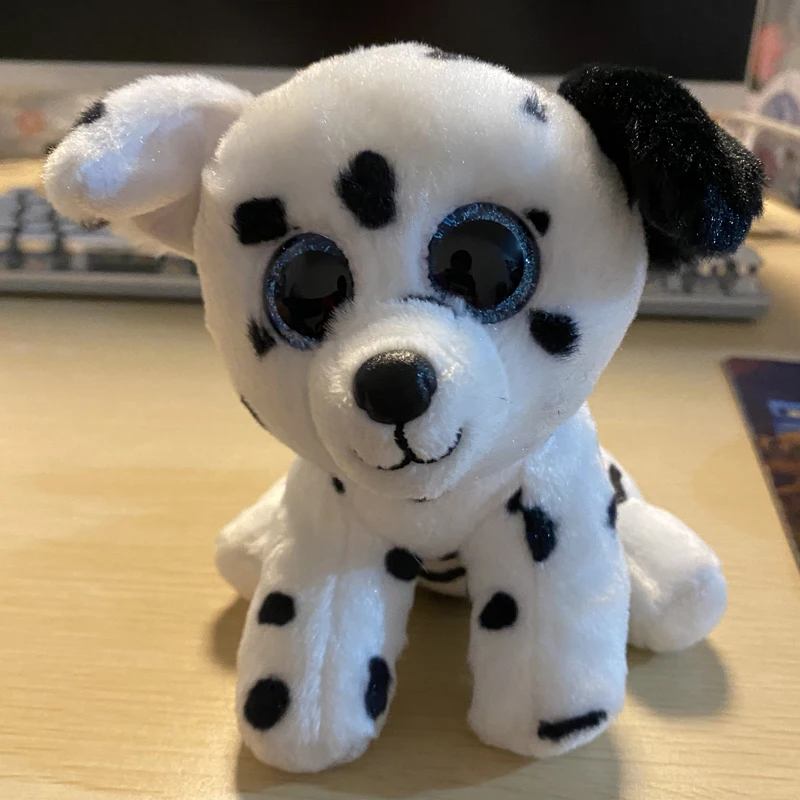 

Ty Dalmatian Dog Plush Animal Toys Stuffed Gift 15cm