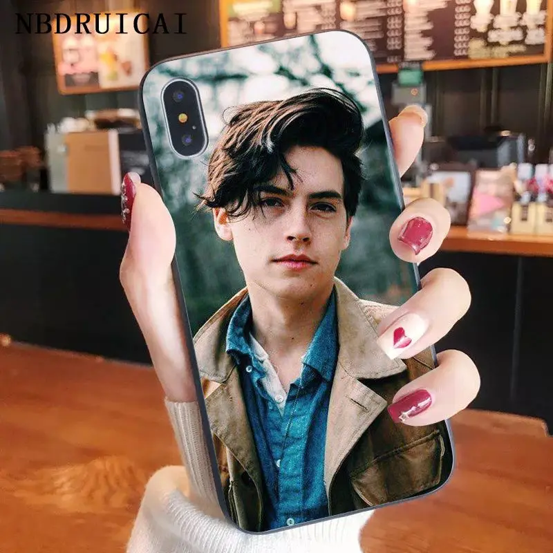 

NBDRUICAI American TV Riverdale Series Cole Sprouse Phone Case for iPhone 11 pro XS MAX 8 7 6 6S Plus X 5 5S SE XR case