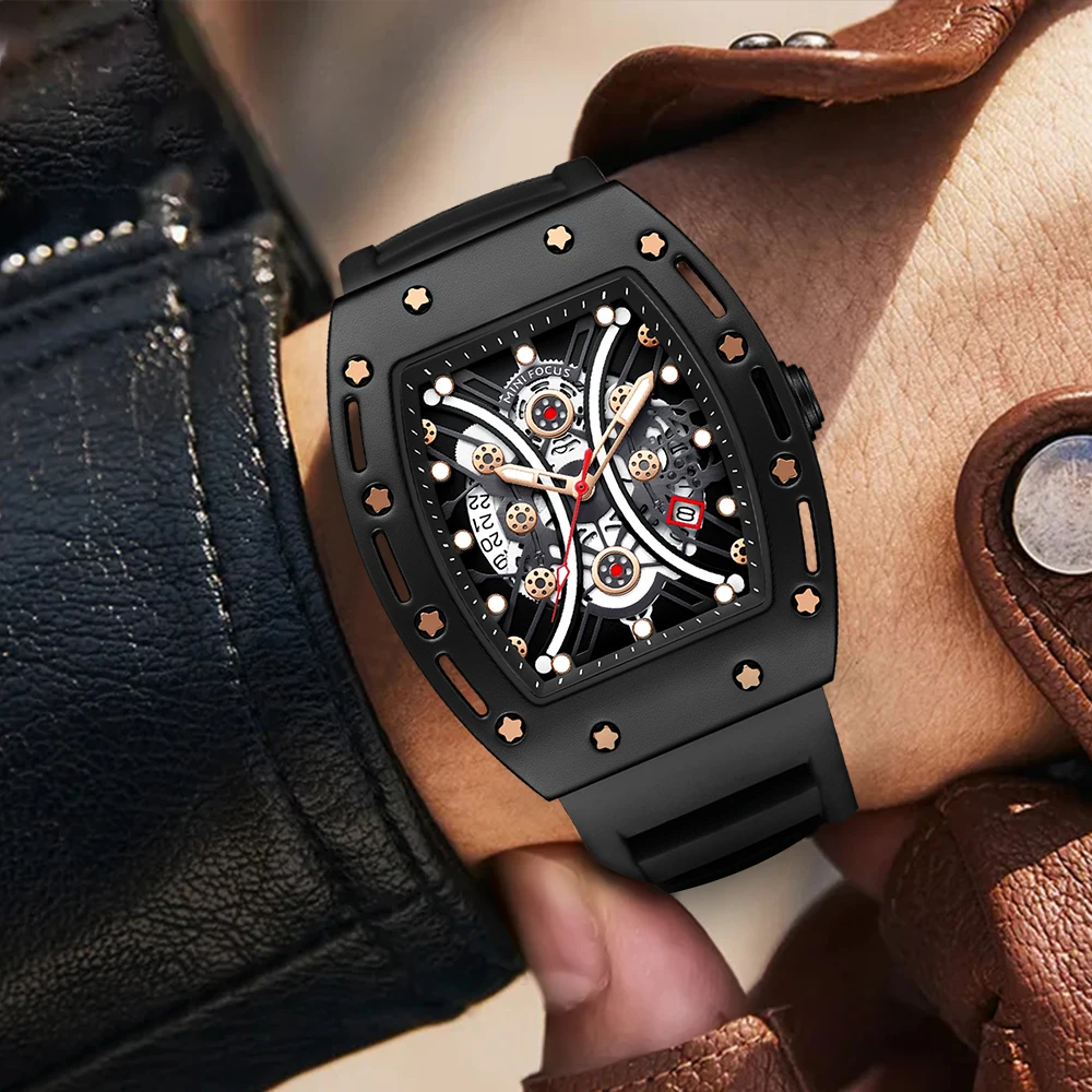 Модные кварцевые часы в штучной упаковке мини фокус мужские роскошный бизнес