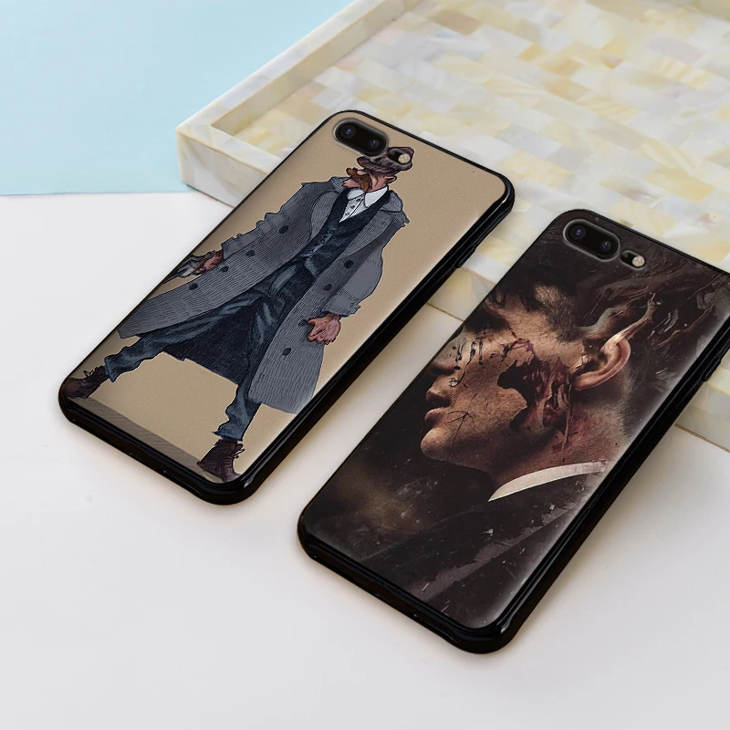 Peaky bliners Мягкий ТПУ чехол для Apple IPhone X XR XS MAX 5 5S 5C SE 6 S 7 8 Plus ipod touch силиконовый