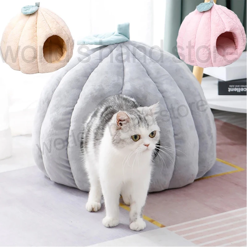 

Мягкая Плюшевая теплая кровать для питомца, питомник, диван для щенка, кошки, подушка, мешок, домик, коврик, корзина, клетка, ящик, щенок, пещер...