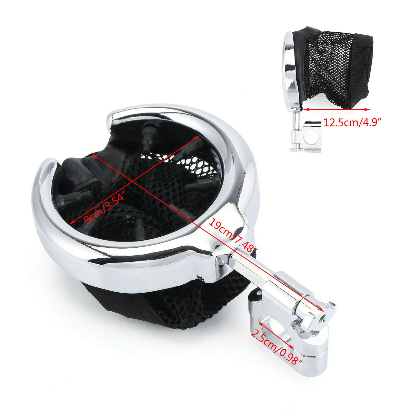 25 мм " Мотоцикл Dirt Bike Drink Cup Holder бутылочная ручка для воды Универсальная для Harley