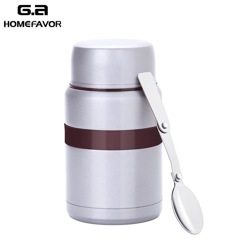 Bento Ланч-бокс с вакуумной изоляцией пищевые банки термос снэк-контейнер из