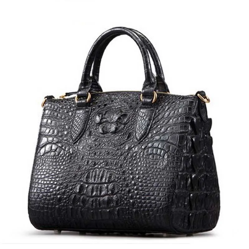 

ledai European and American fashion new single shoulder bag luxury alligator skin women crocodile handbag