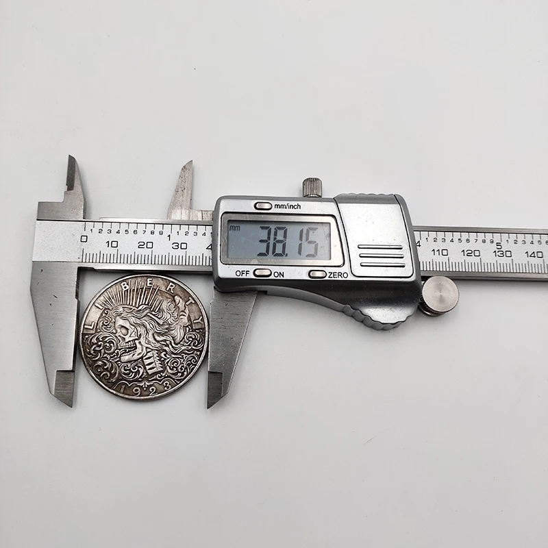 Юбилейная монета Хобо коллекция 1923 года памятная в виде короны с черепом для