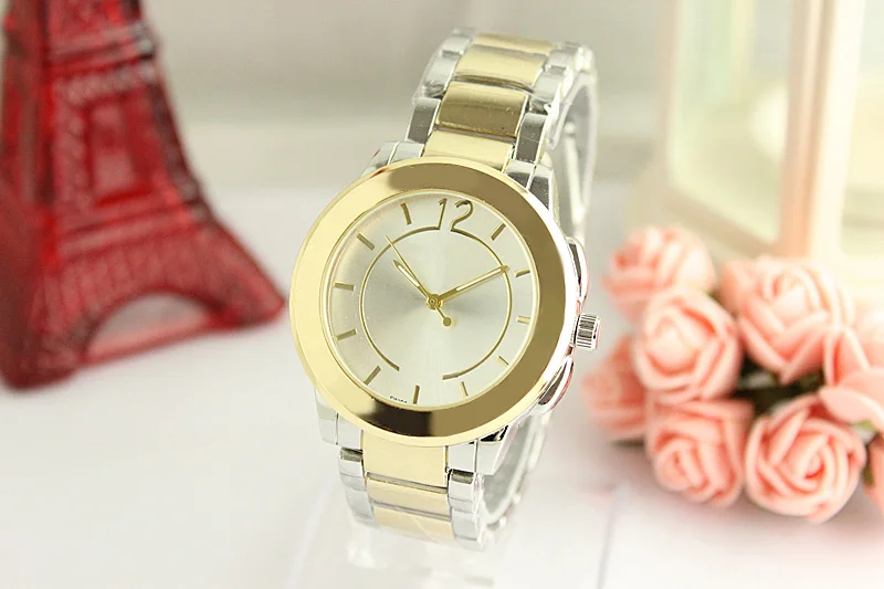 

RLLEN Stainless Steel Men's and Women's Couples Quartz Watches Fashion Luxury Jewelry Gift Temperament Exquisite Original Copy