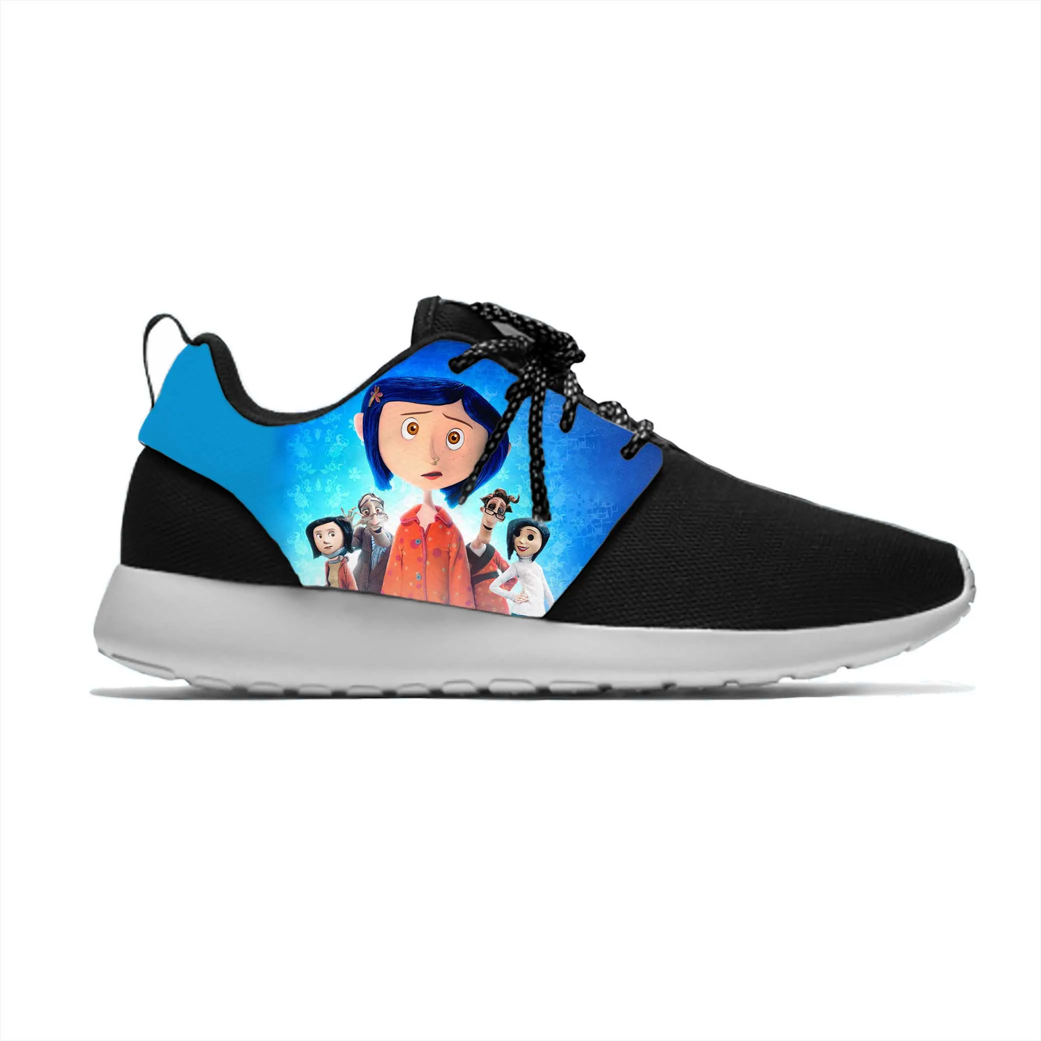 

Coraline Anime Cartoon Manga Movie Horror Fashion Sport Running Shoes Casual Breathable Lightweight 3D Print Men Women Sneakers