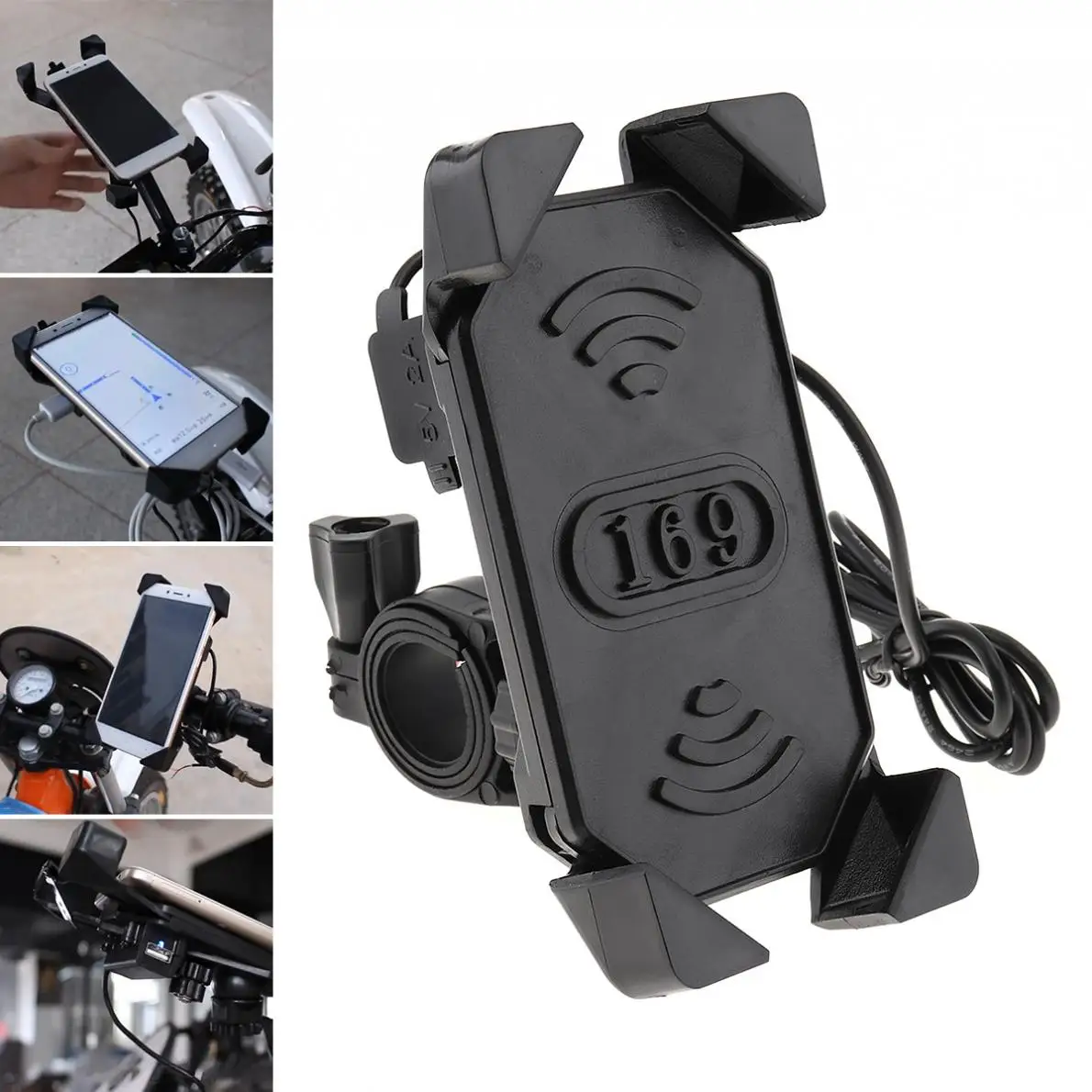 Универсальное многофункциональное зарядное устройство USB для мотоцикла