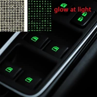 car universal window luminous sticker fluorescent sticker multi function switch button glow sticker modified fluorescent sticker