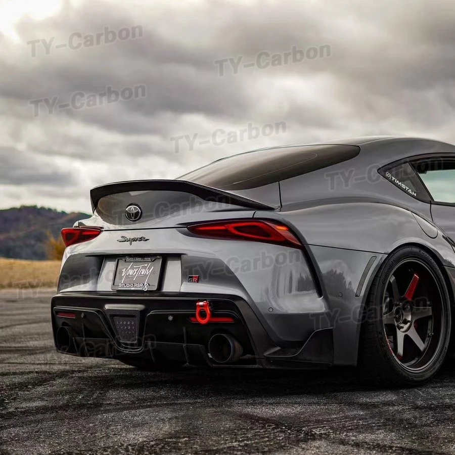 Спойлер для заднего багажника из углеродного волокна/ФАП гоночные крылья Toyota Supra