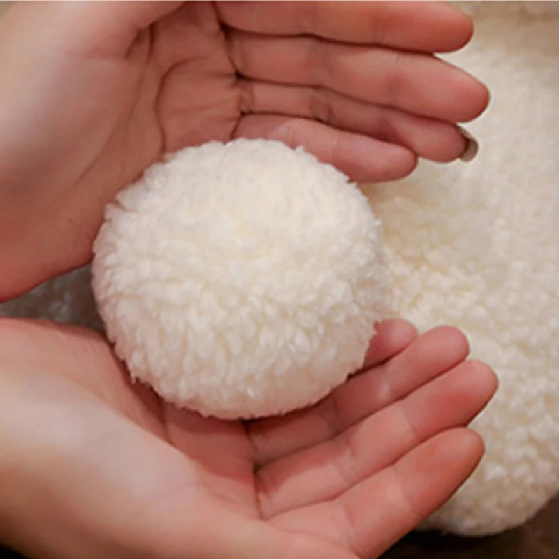 Забавная декоративная подушка Bichon Frise в виде сидя пушистая собака Детская