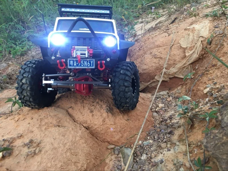 GWOLVES Racing 1/10 CNC все алюминиевые и углеродные 313 мм Колесная база Wrangler рама осевая SCX10 быстрая