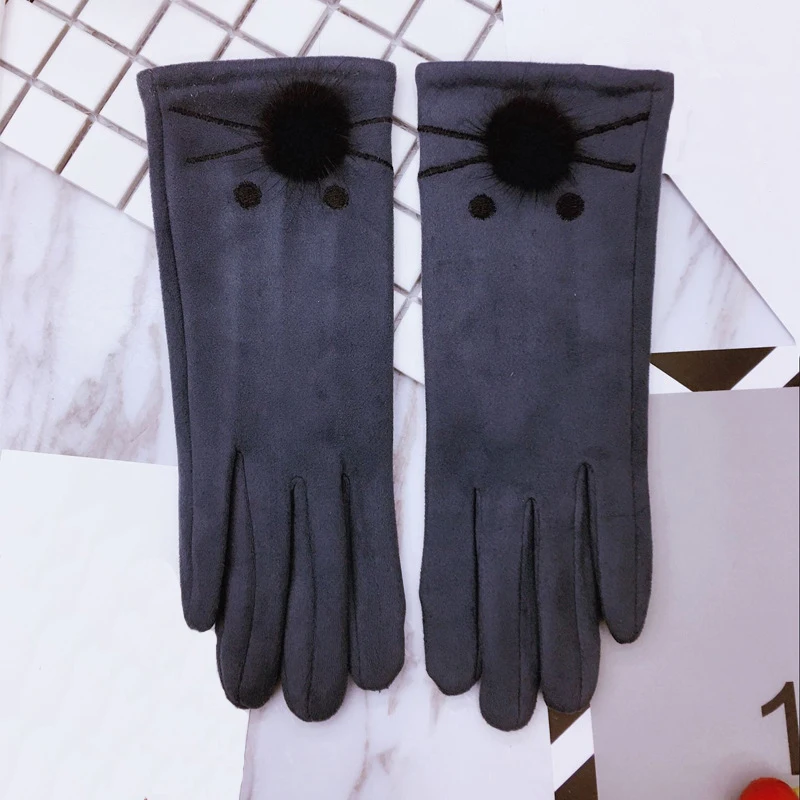 Модные женские зимние милые теплые кашемировые мягкие удобные повседневные