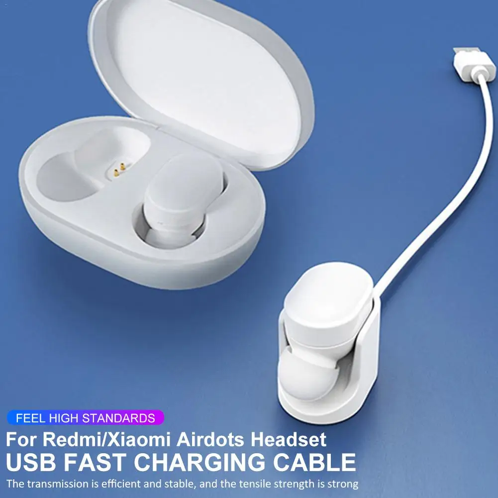 USB зарядный док кабель для Xiaomi Airdots Youth Version/Redmi Зарядное устройство беспроводная