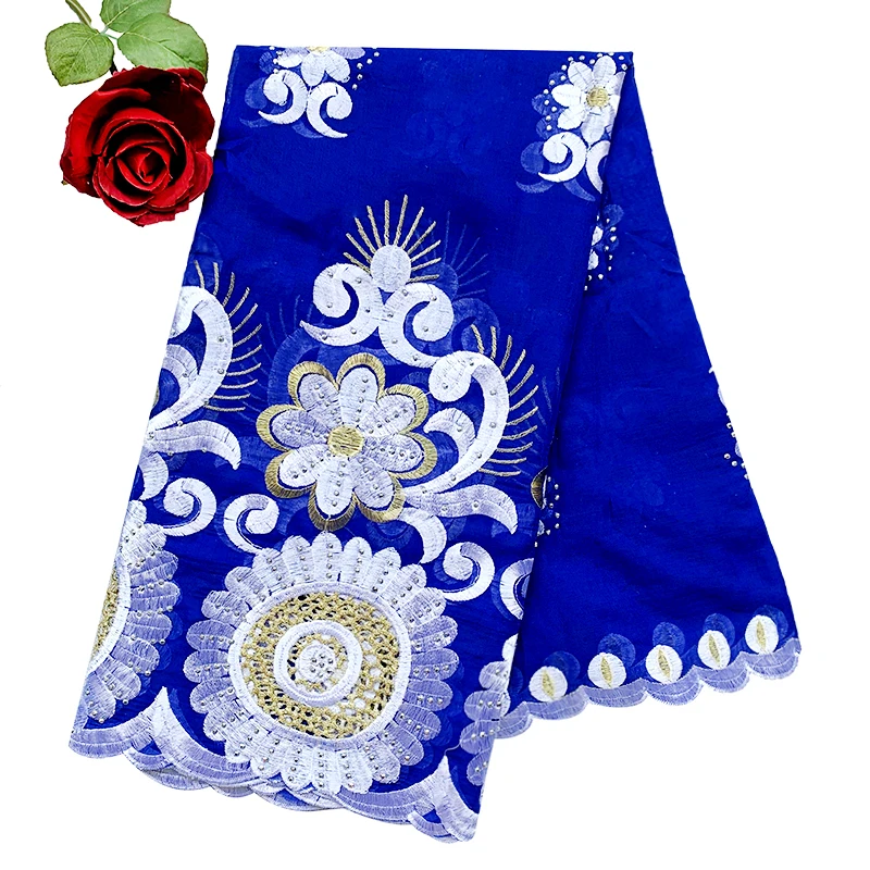 Африканская Женская шаль накидка высокого качества из хлопка с вышивкой шарфы Sorf