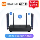 Беспроводной маршрутизатор Xiaomi Mi Redmi AX6S, WiFi 6 сетевая сеть VPN 256 Мб гигабитный 3202 Мбитс, ретранслятор сигнала, усилитель PPPOE Mi WiFi