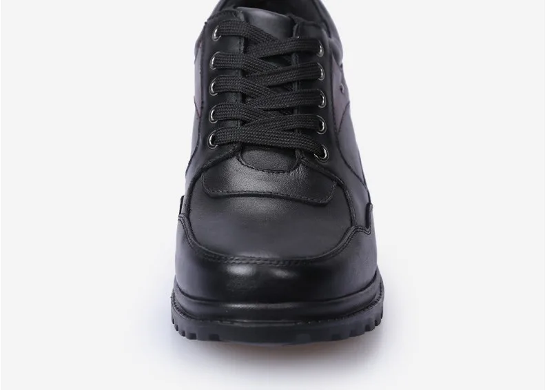 100% Genuine Leather Height Increasing Elevator Shoes with Hidden Insole Elevated Men Taller 8 cm Casual Sneakers | Обувь