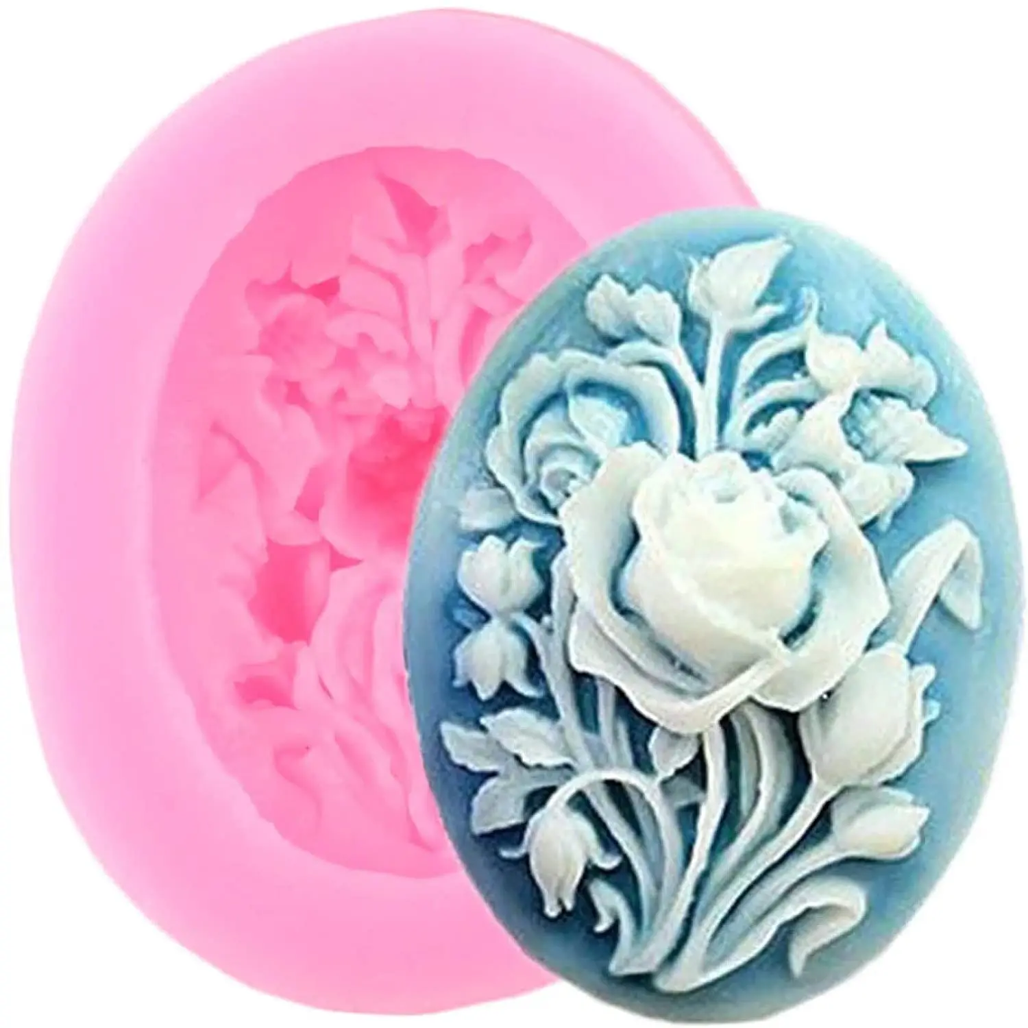 

1PC Silicone Mold Flower patten Gum Paste Chocolate Fondant Cake Molds Candy Molds party Cupcake Decorating Tools
