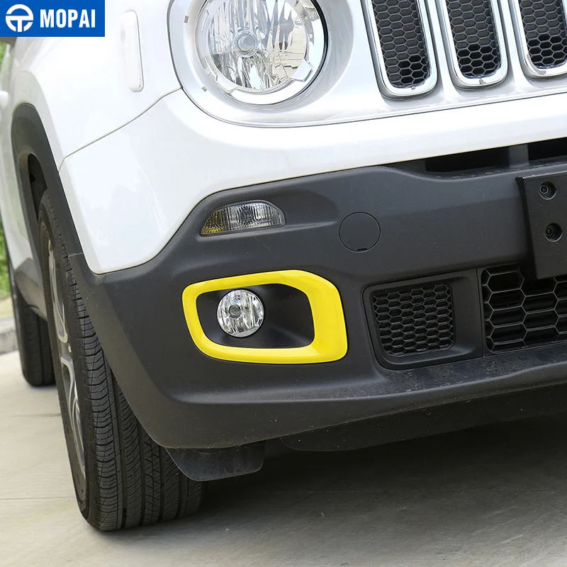 Наклейки MOPAI на передние противотуманные светильник ры для Jeep Renegade 2015-2016 |