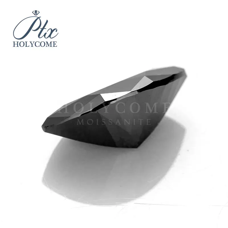 3x2 мм горячая Распродажа Муассанит поставщик черного груша для муассанит кольцо