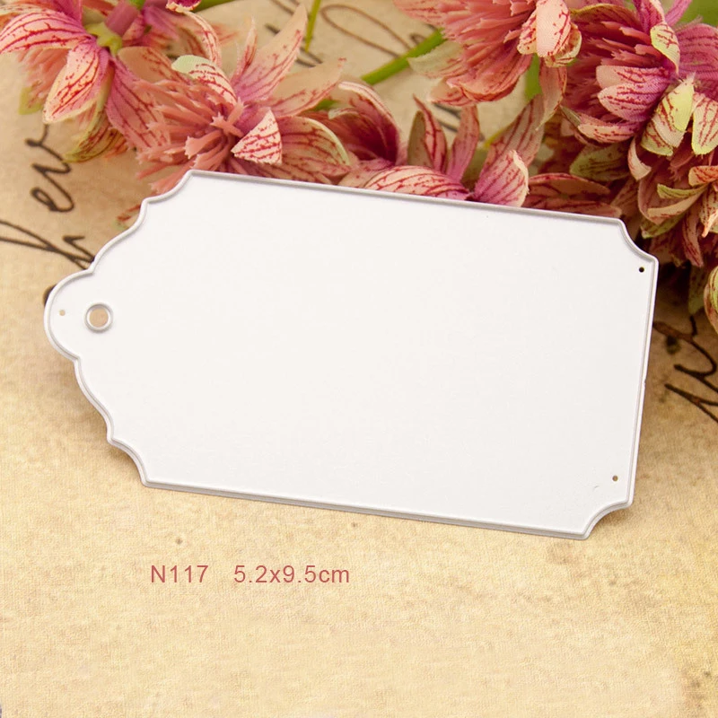 

Label Stamp and Dies Metal Cutting Dies New 2020 for Scrapbooking Tag Craft Die Cut DIY Cards Making Tools