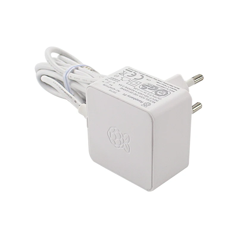 Официальный адаптер питания Raspberry Pi 4 5 1 В 3A Type-C зарядное устройство для RPI 4B