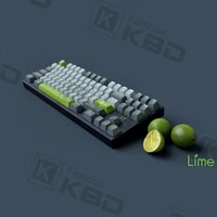 maxkey sa keycaps lime two color molding suitable for most mechanical keyboard famouskbd