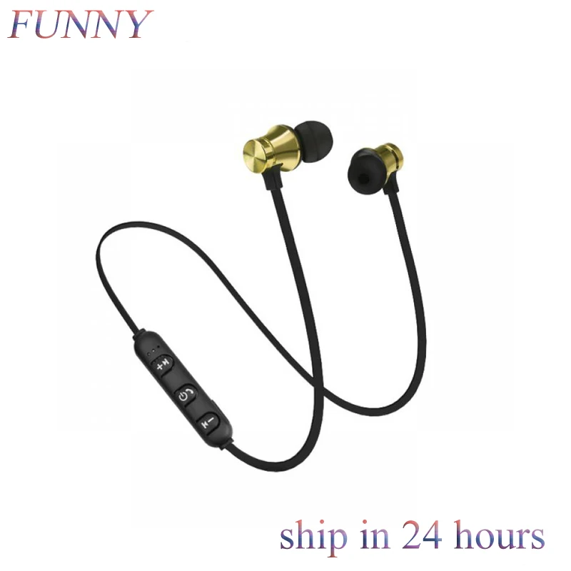 

Metal Magnetic Earbuds XT-11 TWS Bluetooth Earphones Stereo Wireless Earpieces Sport Music In-ear Sweatproof Headset with Mic